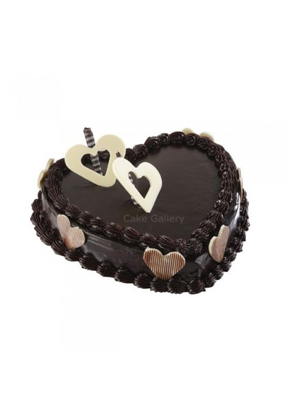 Heart Choco Cream Cake